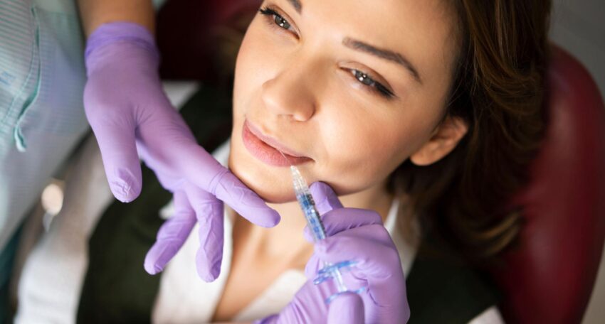 Professional dermal fillers treatment for facial rejuvenation in Dubai by Dr Mutaz Makhzomi